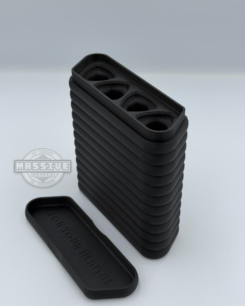 Premium Slim Fridge Storage Case for Zepbound® & Mounjaro® Injection Pens (4-Pen, Version 2.0)