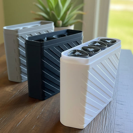 Slim Fridge Storage Case for Zepbound® & Mounjaro® Injection Pens (4-Pen Capacity)