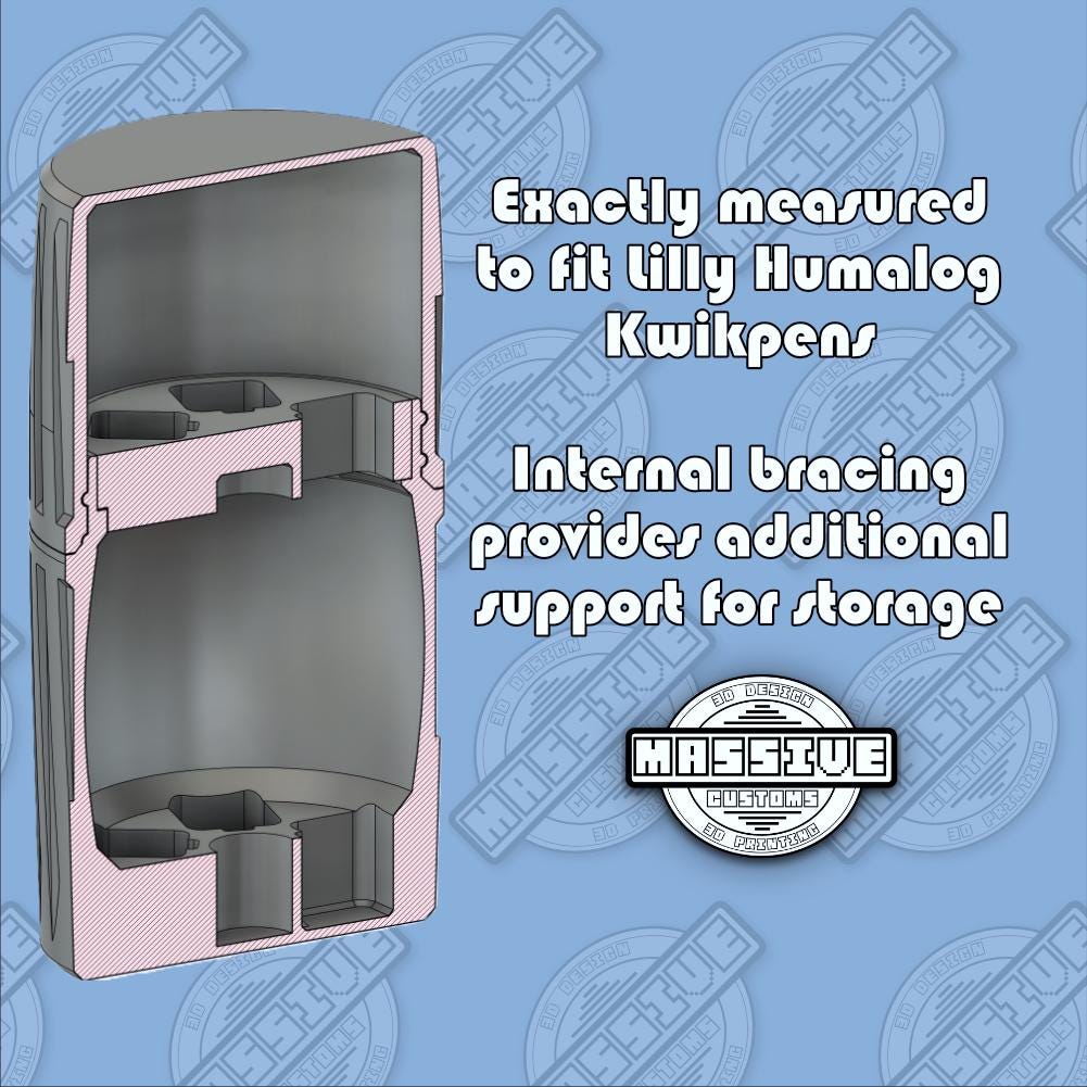 5-Pen Storage Case for Humalog® KwikPen® Insulin Pens