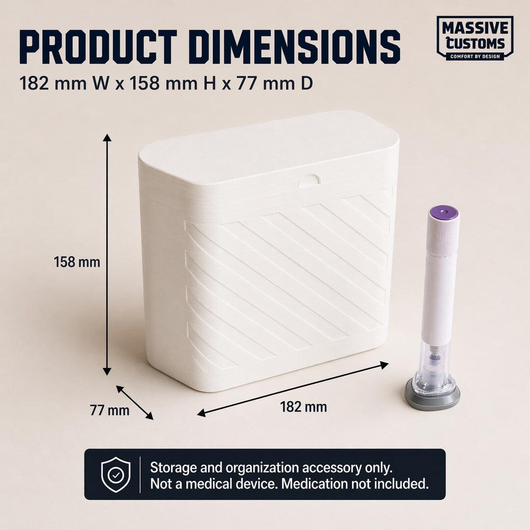 MC Stack product dimensions - 182mm W x 158mm H x 77mm D