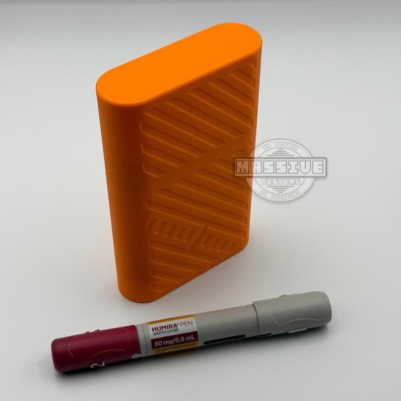 Slim Fridge Storage Case for Humira® Injection Pens (4-Pen Capacity)