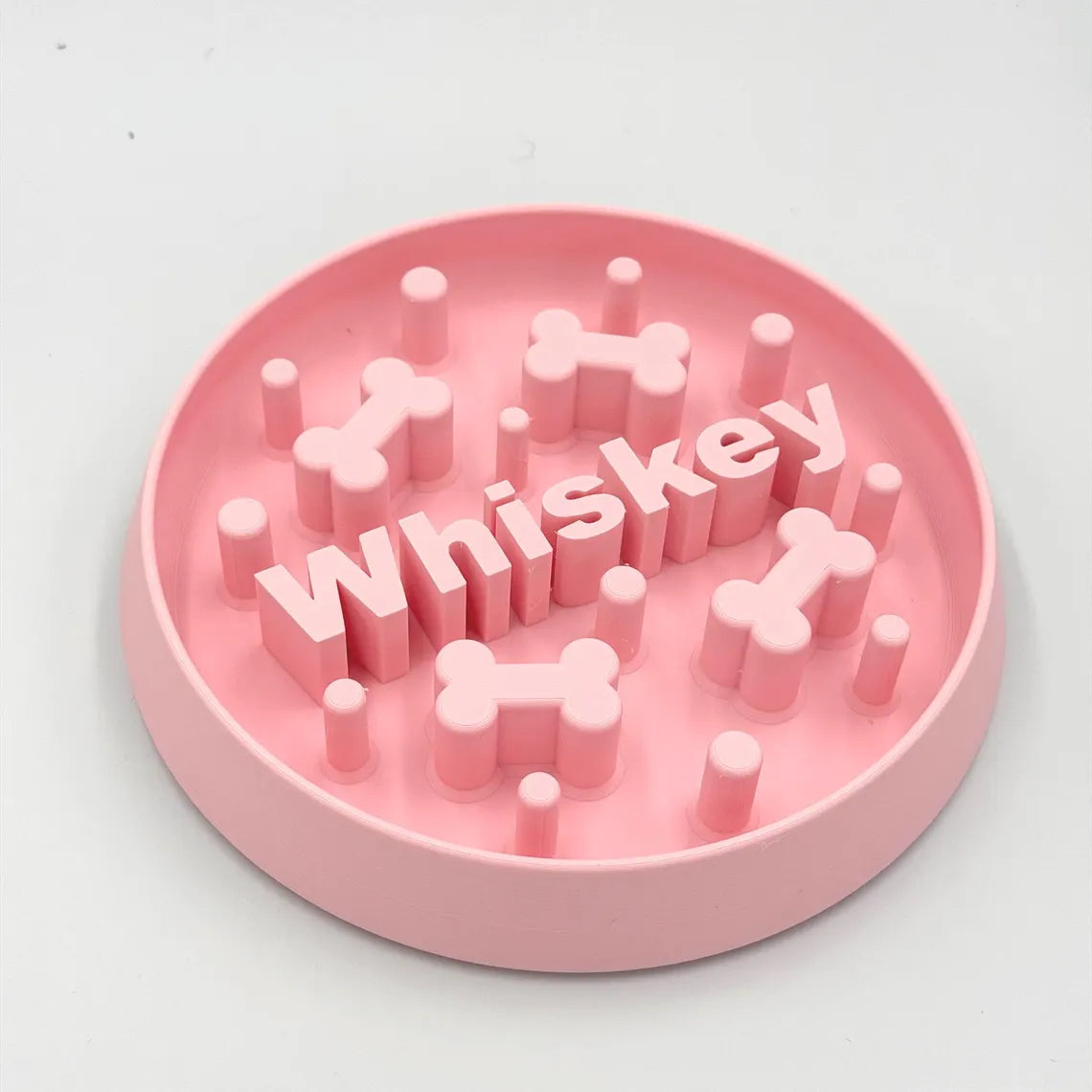 The Original Massive Customs Personalized Slow Feeder Dog & Cat Bowl