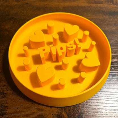 The Original Massive Customs Personalized Slow Feeder Dog & Cat Bowl