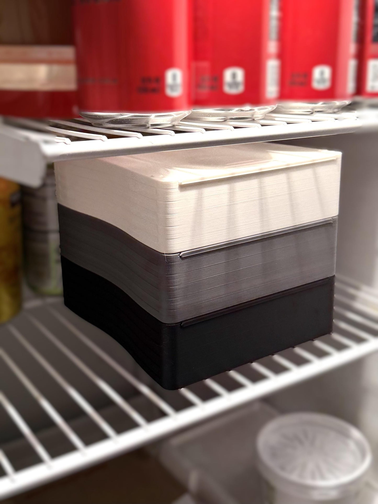 Stackable Low-Profile Storage Case for Zepbound® & Mounjaro® Injection Pens (4-Pen)