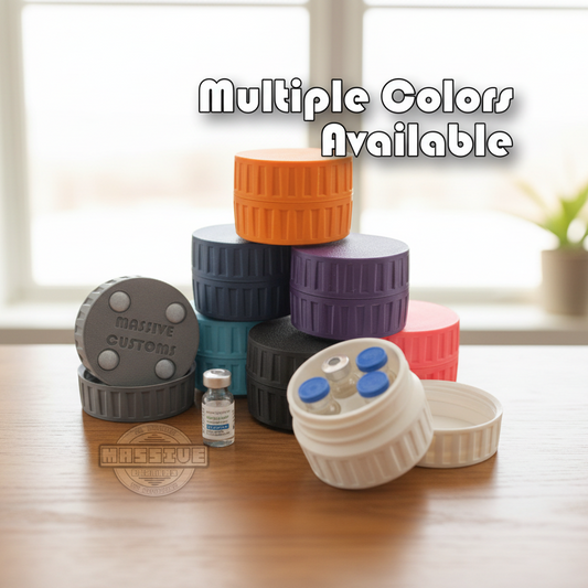 5-Vial Storage Case for Zepbound® & Mounjaro® 3 mL Vials (Lilly Direct)