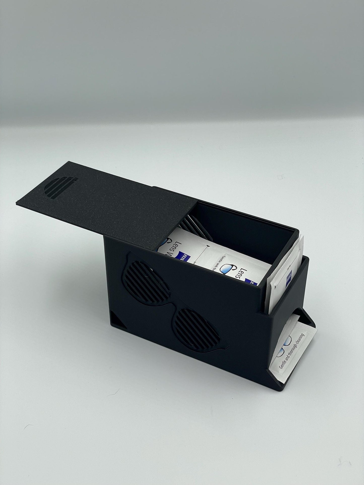 The Original Massive Customs Lens Wipe Dispenser & Packet Holder
