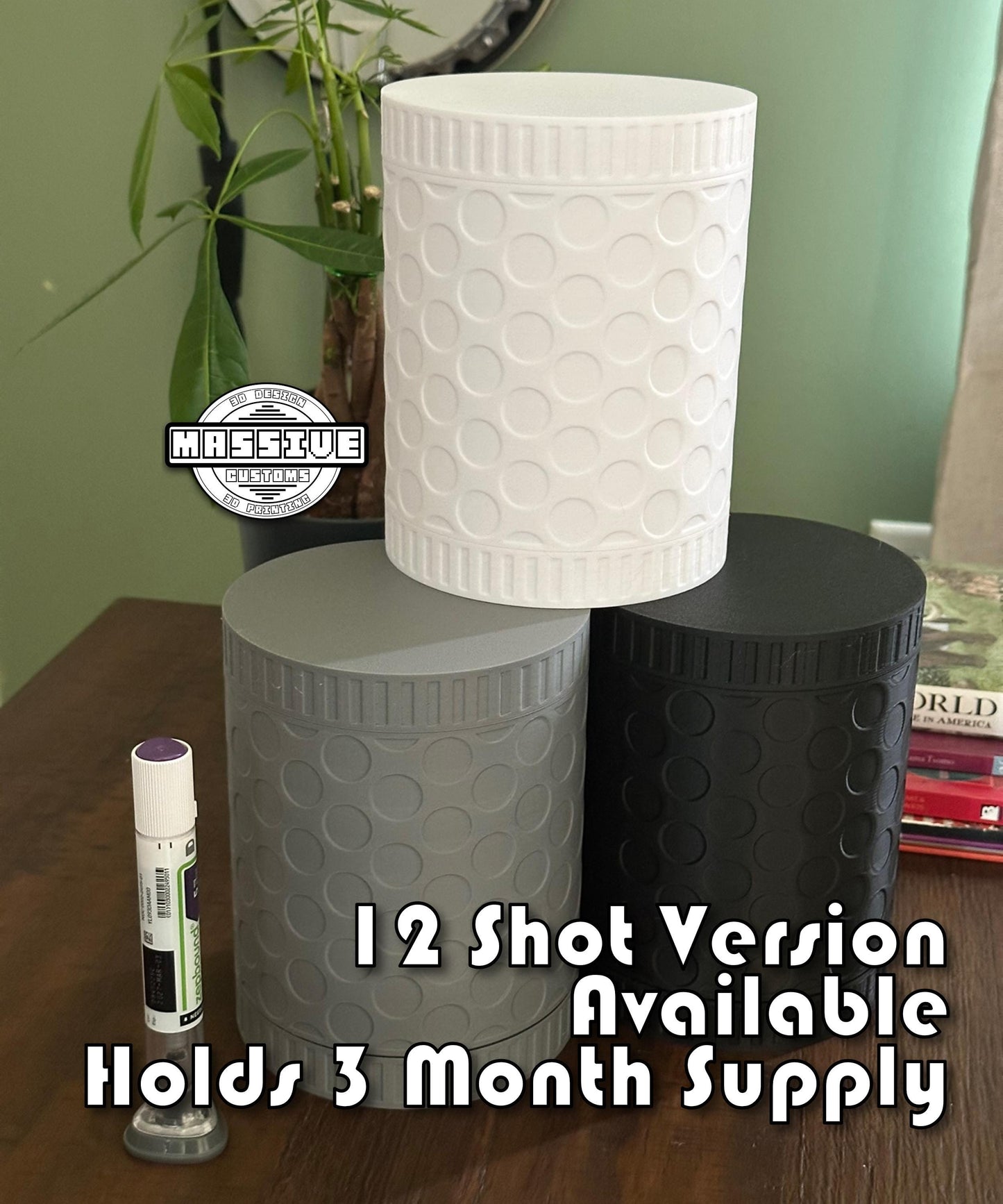 Massive Customs B-Stock Injection Pen Storage Cases - Cosmetic Seconds, Fully Functional