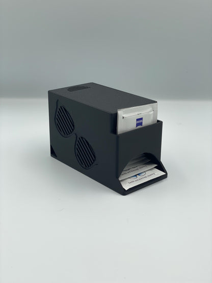 The Original Massive Customs Lens Wipe Dispenser & Packet Holder
