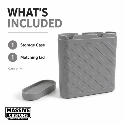 MC Slim - The Original Massive Customs 4-Shot Slim Fridge Case for Zepbound® & Mounjaro® Injection Pens