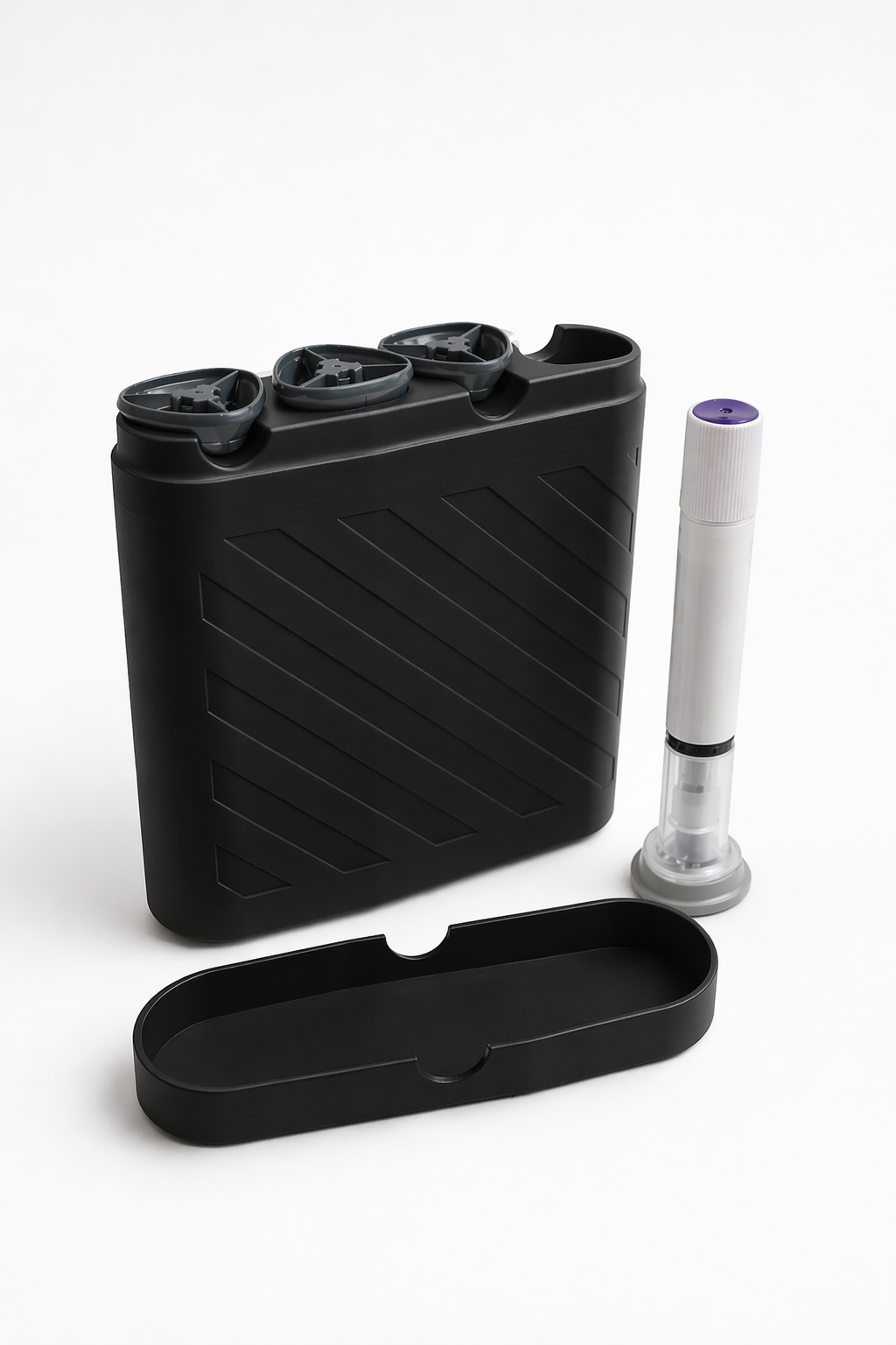 MC Slim - The Original Massive Customs 4-Shot Slim Fridge Case for Zepbound® & Mounjaro® Injection Pens