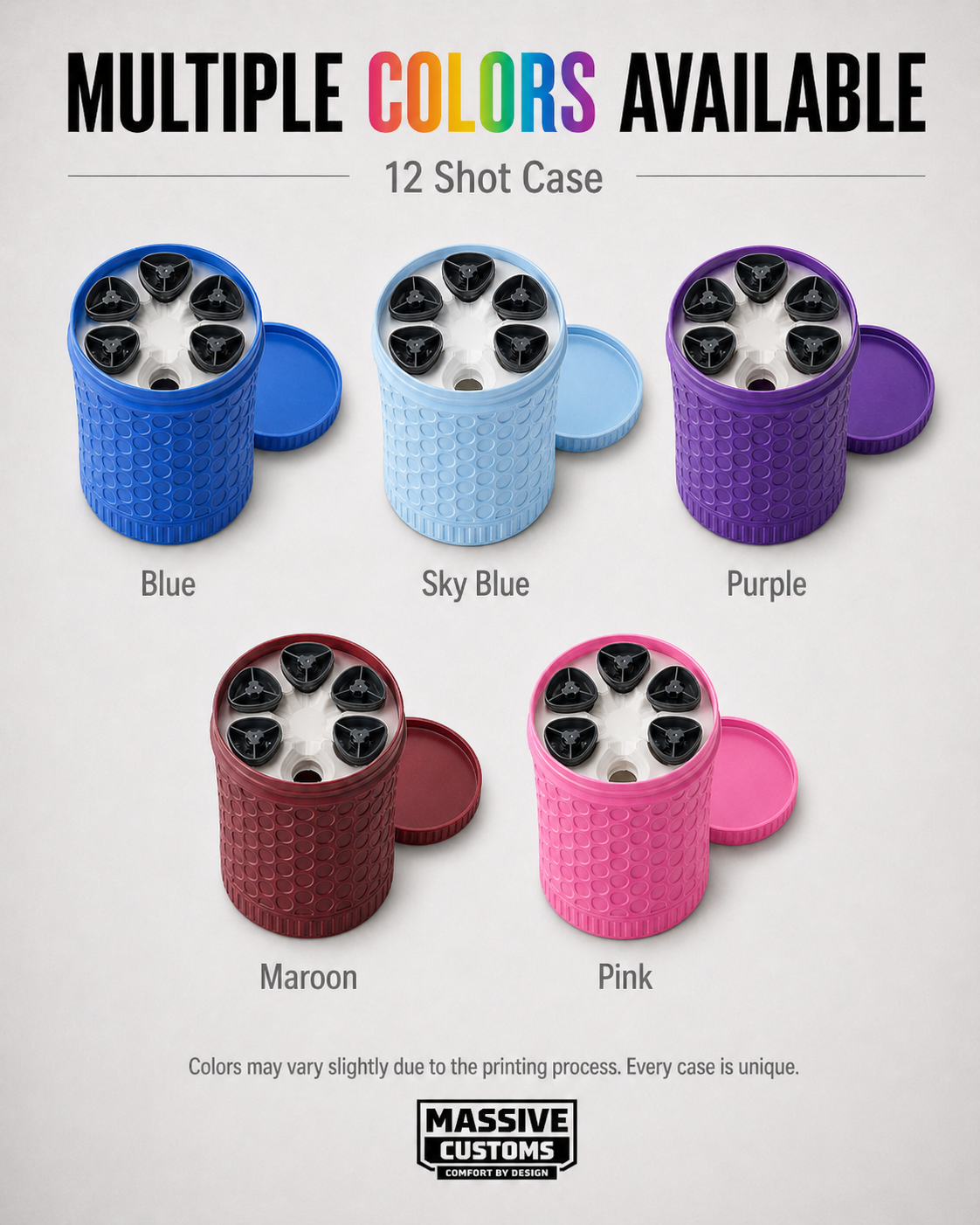 12-Pen Fridge Storage Case for Zepbound® & Mounjaro® Injection Pens