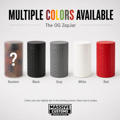MC Cannon - The Original Massive Customs 4-Pen Storage Jar for Zepbound® & Mounjaro® Injection Pens
