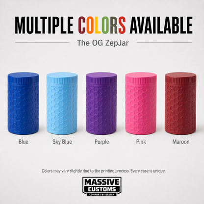 MC Cannon - The Original Massive Customs 4-Pen Storage Jar for Zepbound® & Mounjaro® Injection Pens