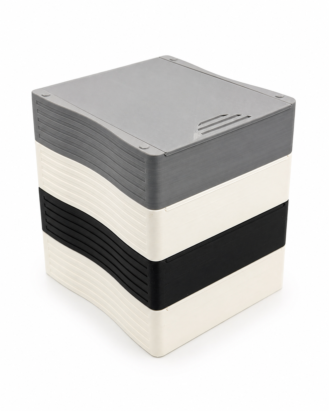 MC Stack 4 - The Original Massive Customs Stackable 4-Pen Fridge Case for Zepbound® & Mounjaro®