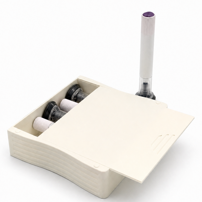MC Stack 4 - The Original Massive Customs Stackable 4-Pen Fridge Case for Zepbound® & Mounjaro®