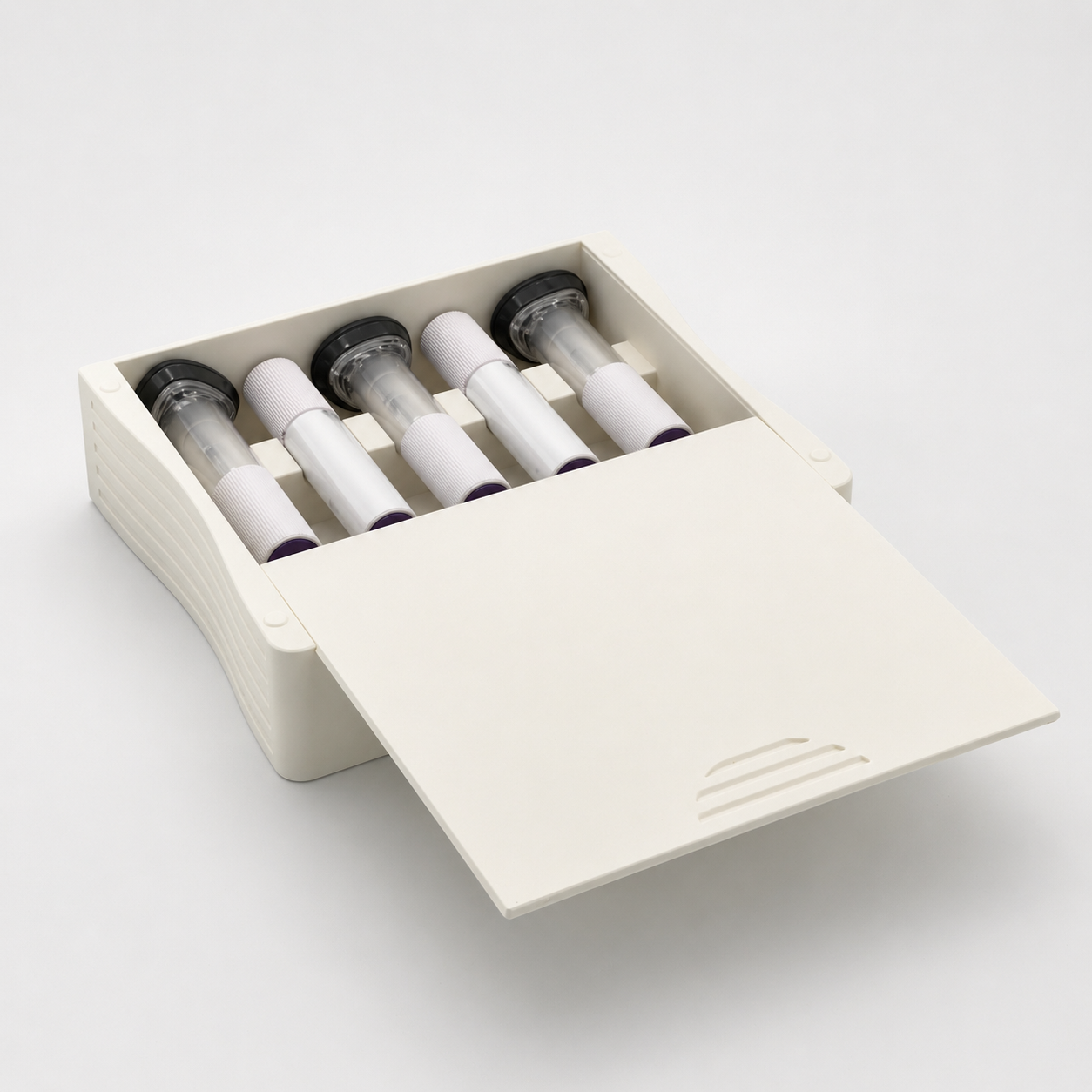 MC Stack 5 - The Original Massive Customs Stackable 5-Pen Fridge Case for Zepbound® & Mounjaro®