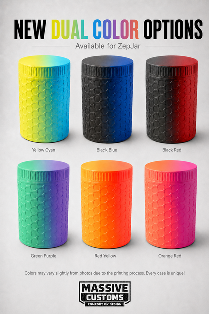 MC Cannon - The Original Massive Customs 4-Pen Storage Jar for Zepbound® & Mounjaro® Injection Pens