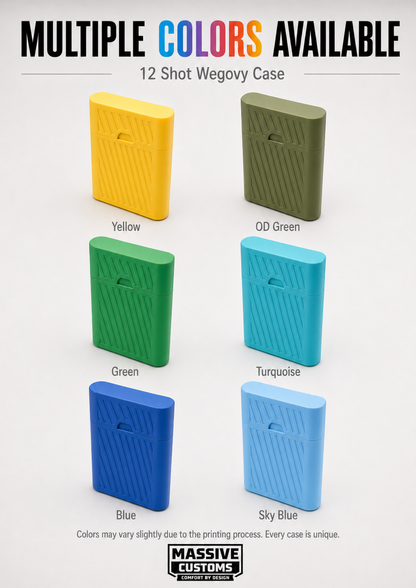 MC Dozen for Wegovy - The Original Massive Customs 12-Pen Slim Fridge Case for Wegovy® Injection Pens