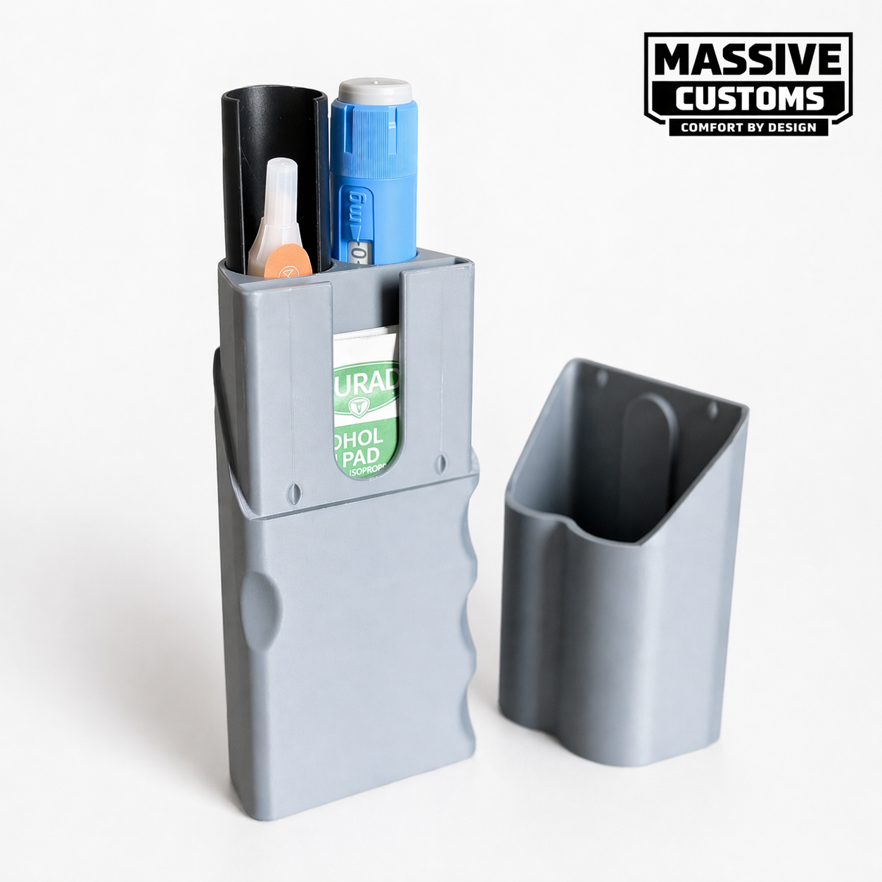 MC Kwik for Ozempic KwikPen - The Original Massive Customs Storage Case Compatible with Ozempic® KwikPen