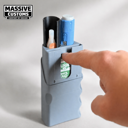 MC Kwik for Ozempic KwikPen - The Original Massive Customs Storage Case Compatible with Ozempic® KwikPen