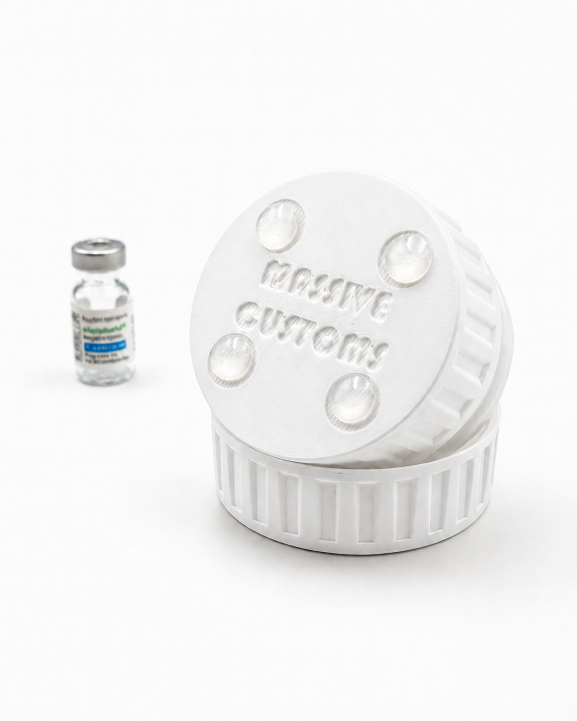 MC Vault 5 - The Original Massive Customs 5-Vial Storage Case for Zepbound® 3mL Lilly Direct Vials