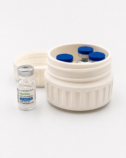 MC Vault 5 - The Original Massive Customs 5-Vial Storage Case for Zepbound® 3mL Lilly Direct Vials