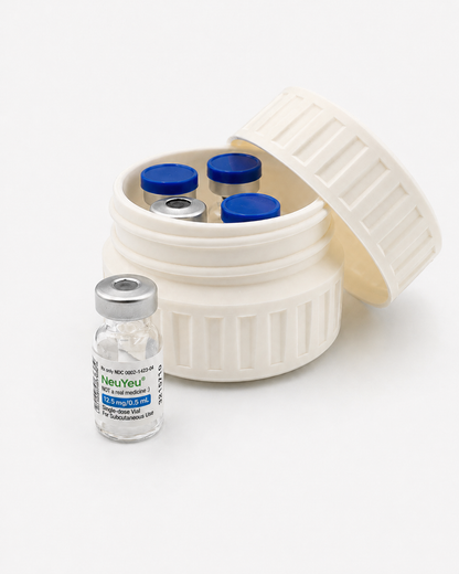 MC Vault 5 - The Original Massive Customs 5-Vial Storage Case for Zepbound® 3mL Lilly Direct Vials