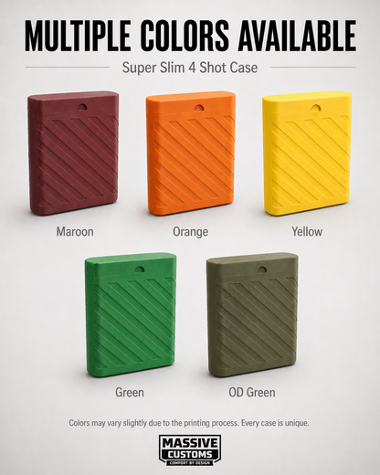 MC Slim - The Original Massive Customs 4-Shot Slim Fridge Case for Zepbound® & Mounjaro® Injection Pens