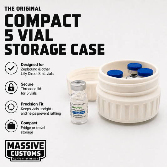 5-Vial Storage Case for Zepbound® 3 mL Vials (Lilly Direct)