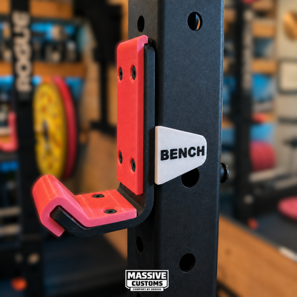 The Original Massive Customs Magnetic Rack Position Markers for 2-Inch Uprights