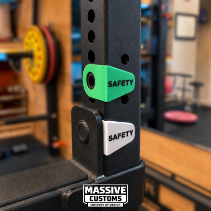 The Original Massive Customs Magnetic Rack Position Markers for 2-Inch Uprights