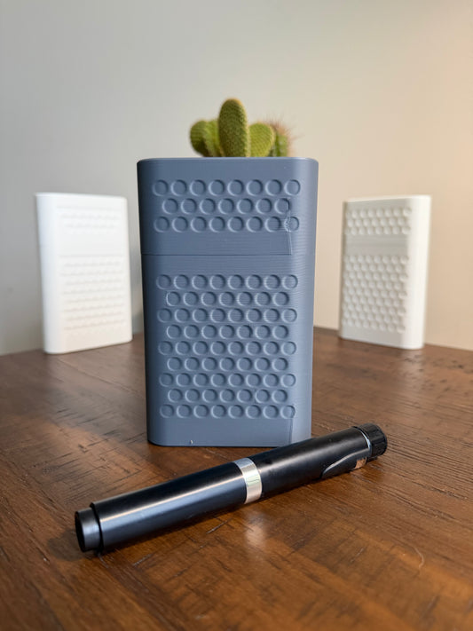 The Original Massive Customs Slim 4-Pen Case for V2 Research & Similar Injector Pens