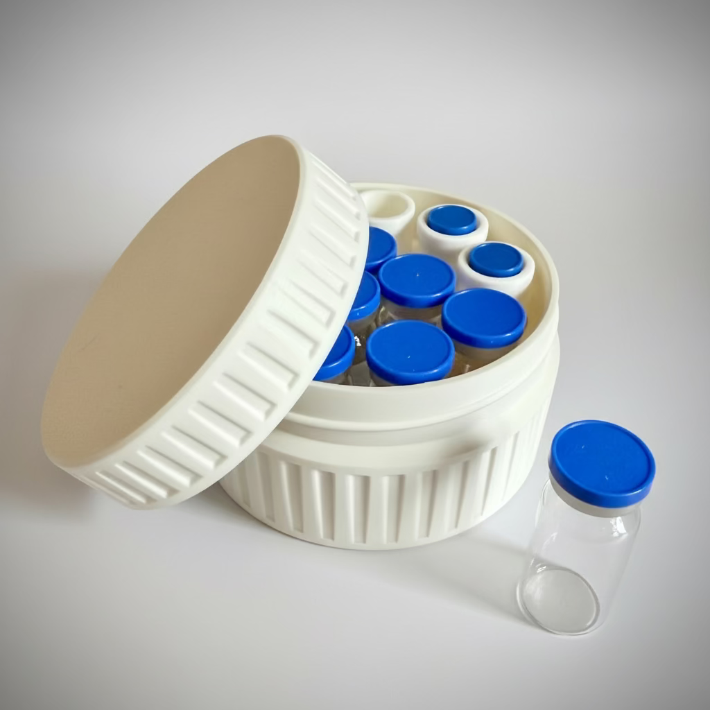 MC Vault 10 - 12-Vial Storage Case for Standard 10mL Medication Vials