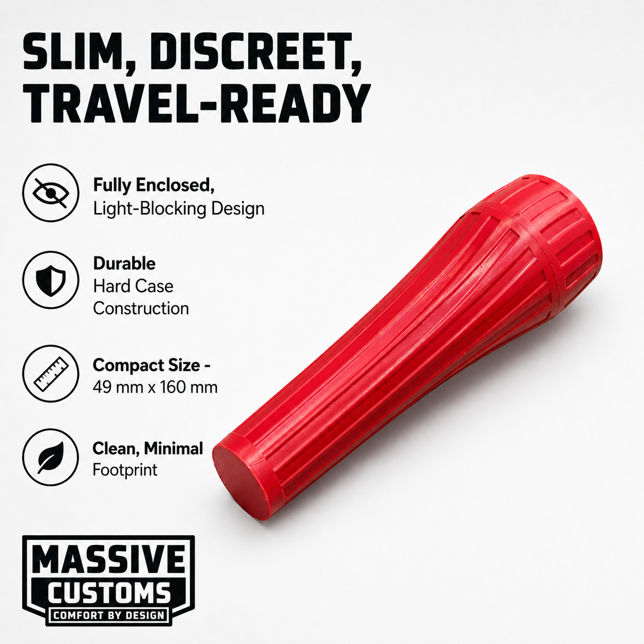 MC Solo - The Original Massive Customs Single-Pen Travel Case for Zepbound® & Mounjaro®