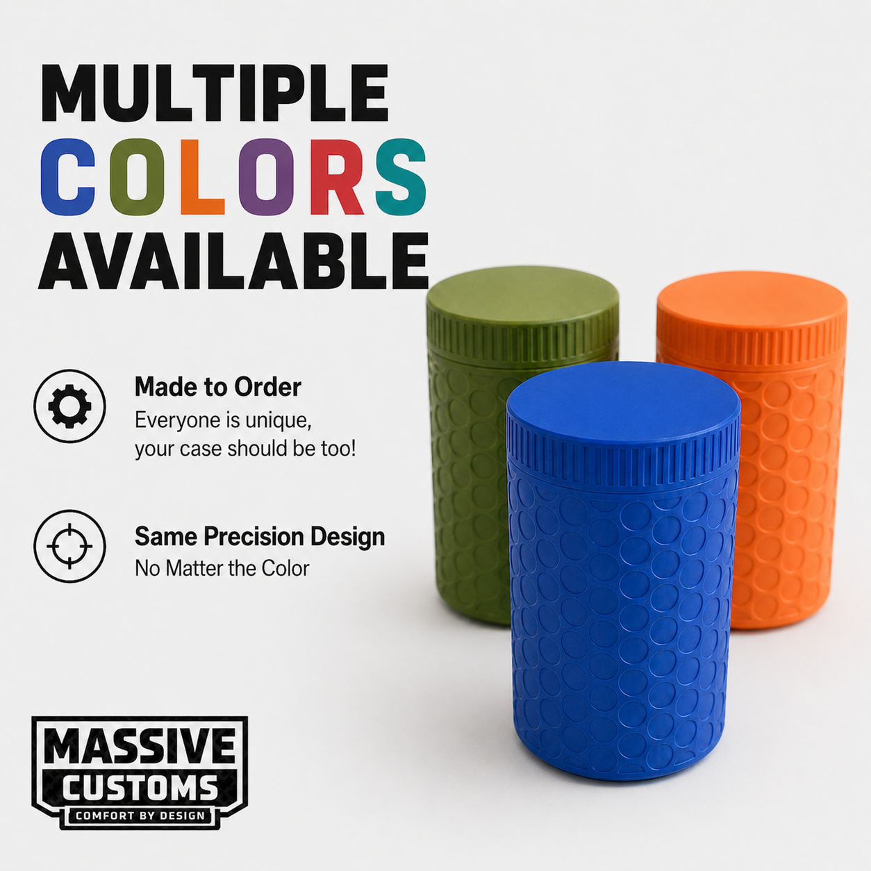 MC Cannon - The Original Massive Customs 4-Pen Storage Jar for Zepbound® & Mounjaro® Injection Pens