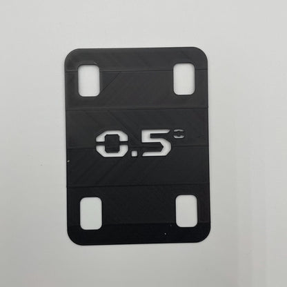 Neck Pocket Shims - 3 Pack Precision Set for Bolt-On Style Guitars