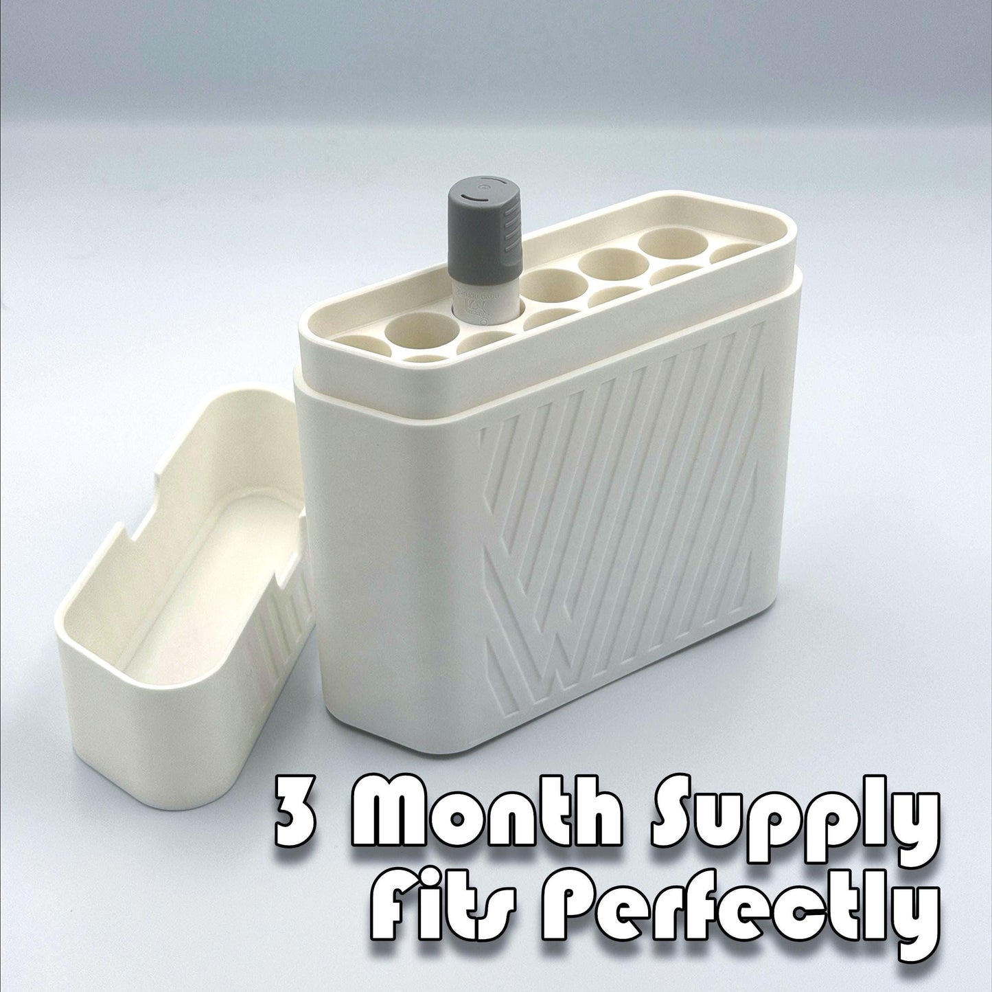 Slim Fridge Storage Case for Wegovy® Injection Pens (12-Pen Capacity)