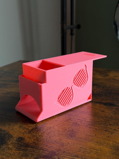 The Original Massive Customs Lens Wipe Dispenser & Packet Holder