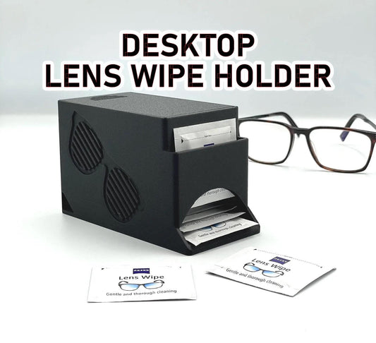 The Original Massive Customs Lens Wipe Dispenser & Packet Holder