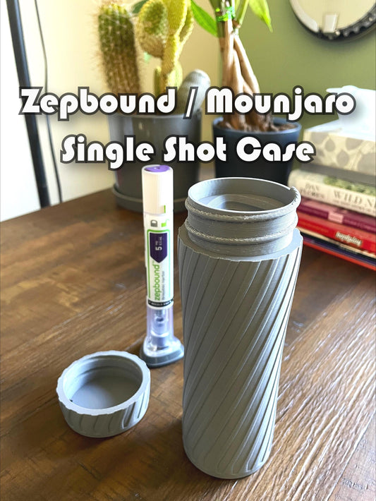 Single Injection Pen Storage Case for Zepbound® & Mounjaro® Pens