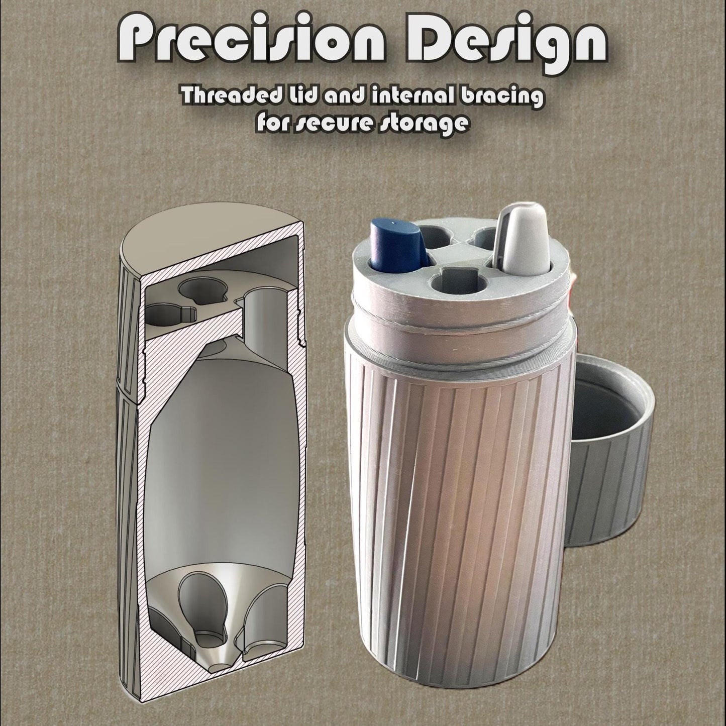 5-Pen Storage Case for SoloStar®, KwikPen®, and Similar Insulin Pens