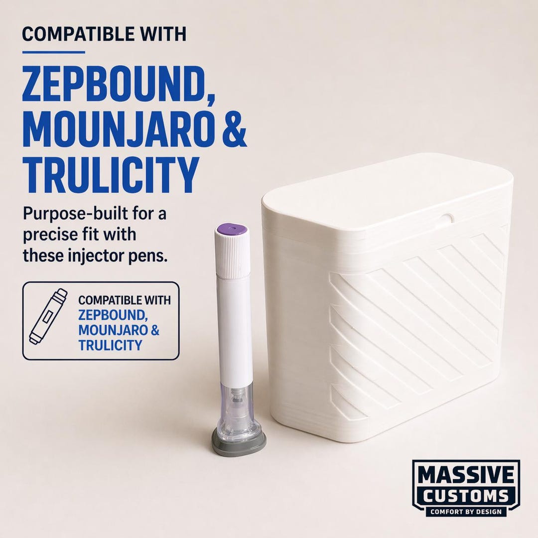 MC Stack compatible with Zepbound, Mounjaro, and Trulicity injector pens