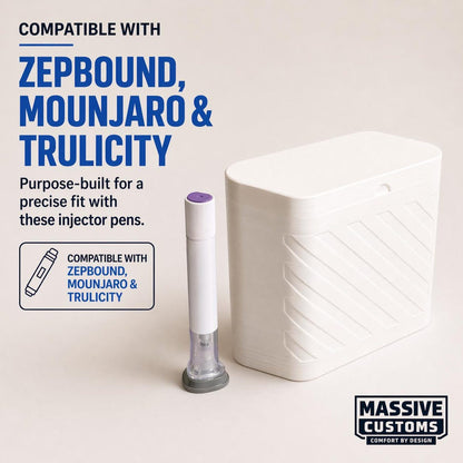 MC Stack compatible with Zepbound, Mounjaro, and Trulicity injector pens